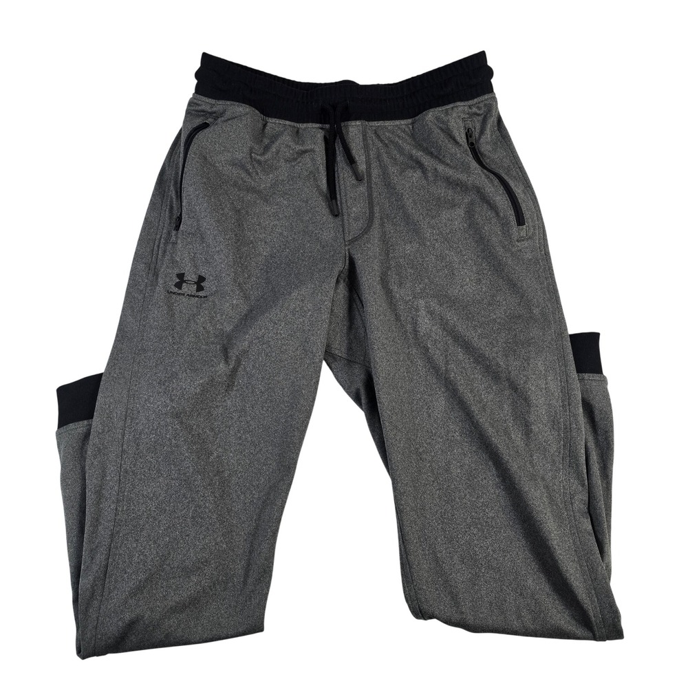 Under Armour Men's Gray Fleece Jogger Pants Loose‎ Fit Size M
